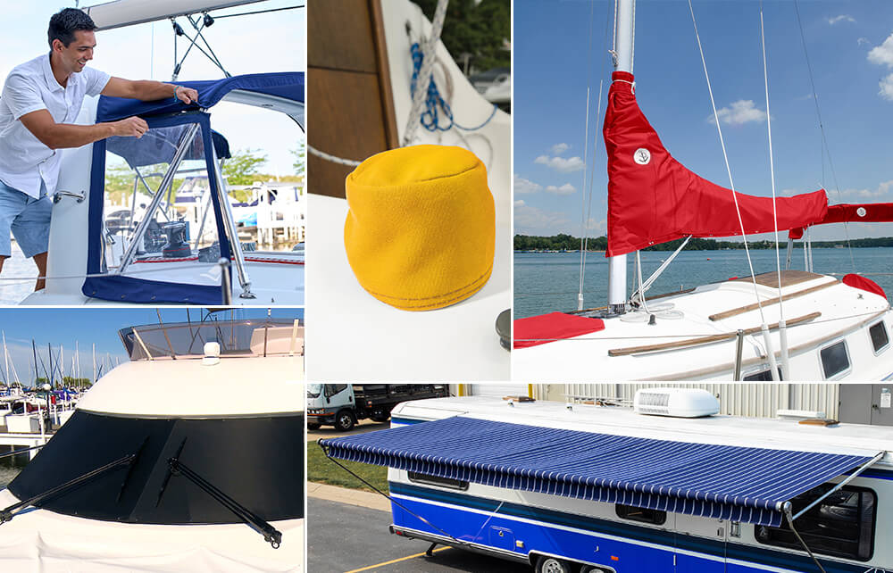 Some uses for Sattler Marine Grade and Awning fabric.